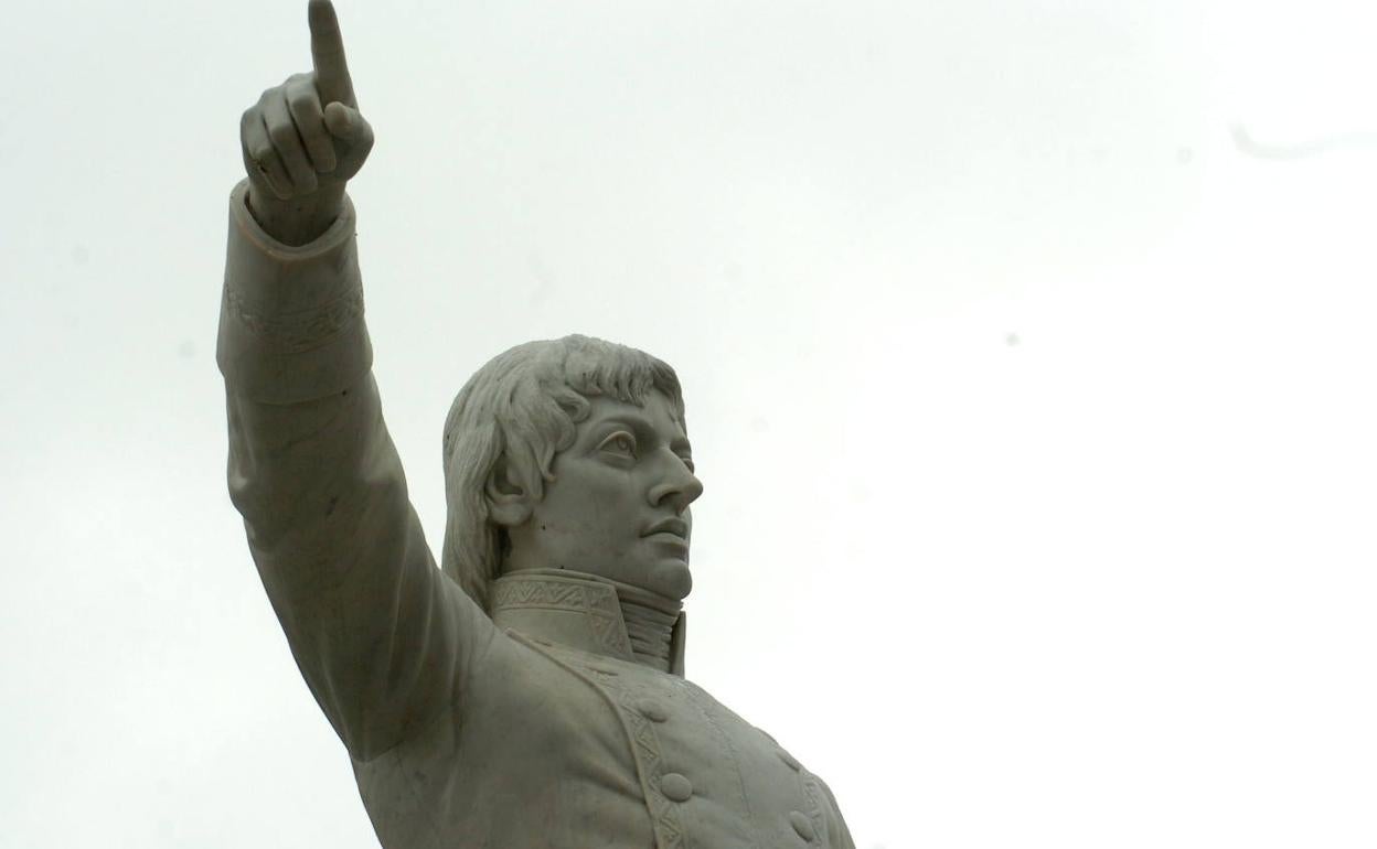 La plaza de Churruca, en Mutriku