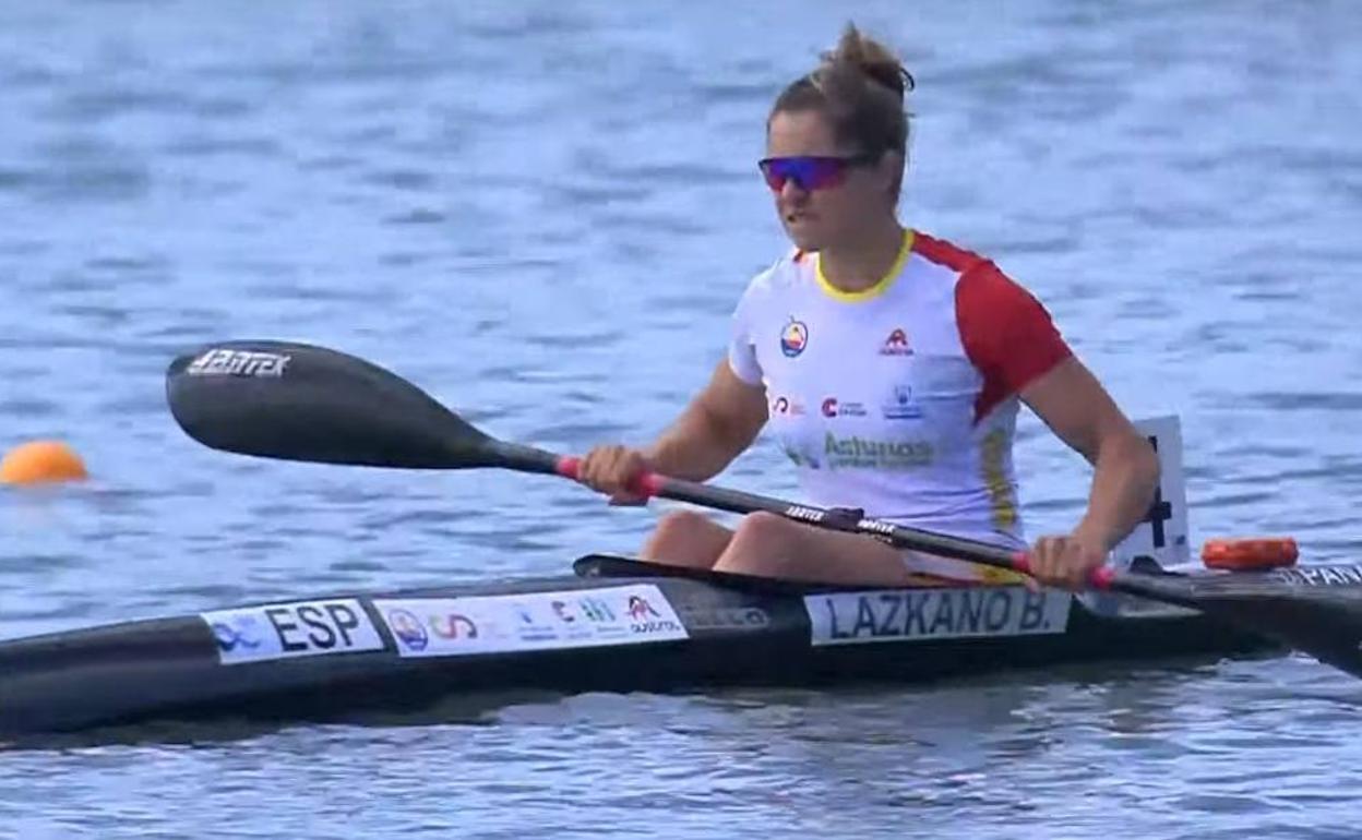 Piragüismo: Begoña Lazcano cierra la Copa del Mundo de Racice con un oro en la prueba de 5.000