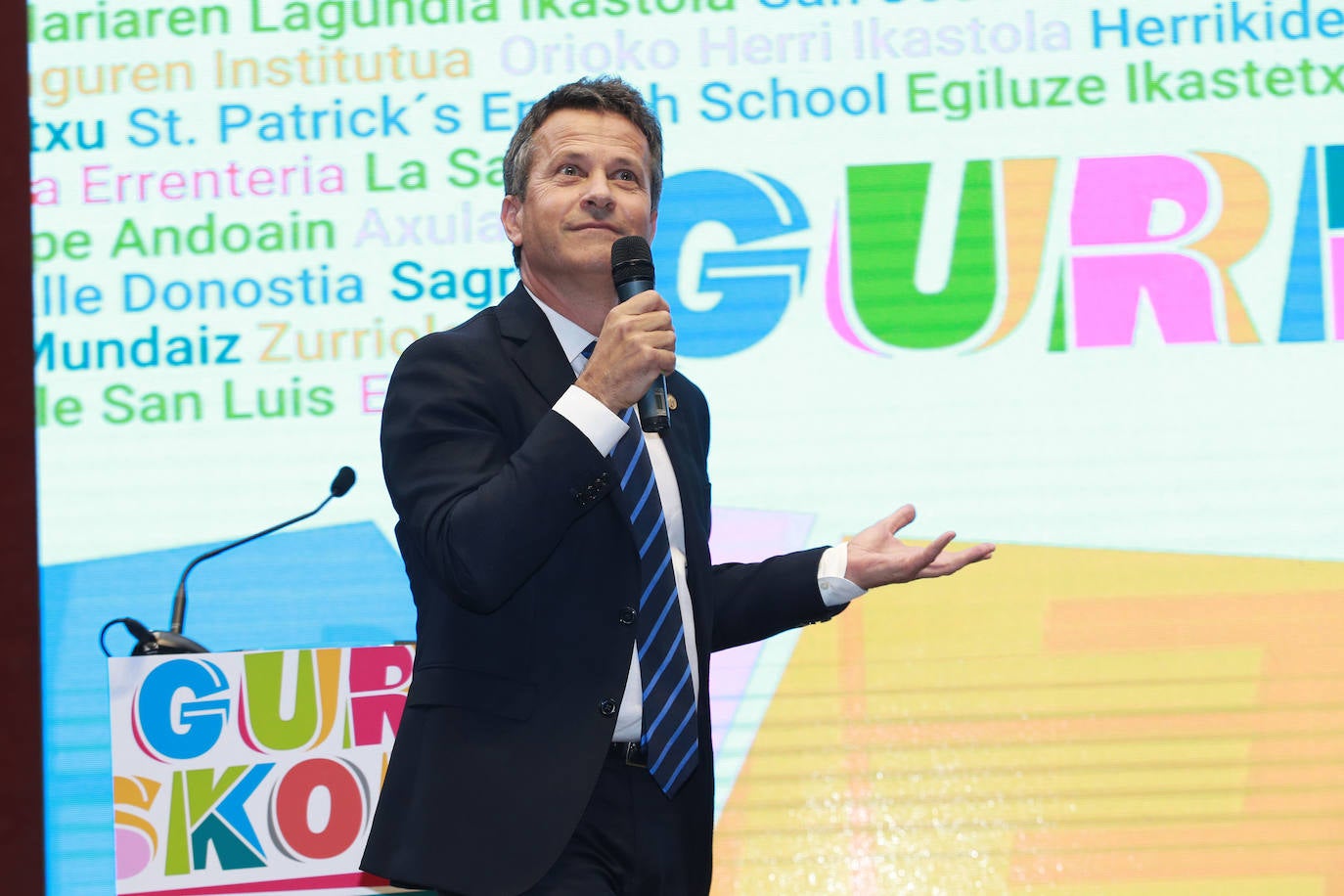 Jokin Bildarratz, consejero de Educación del Gobierno Vasco.