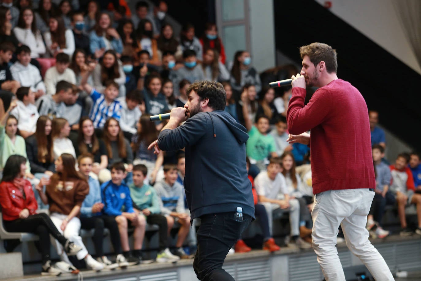 El dúo cómico Bocabeats ha dejado con la boca abierta a todos los presentes.