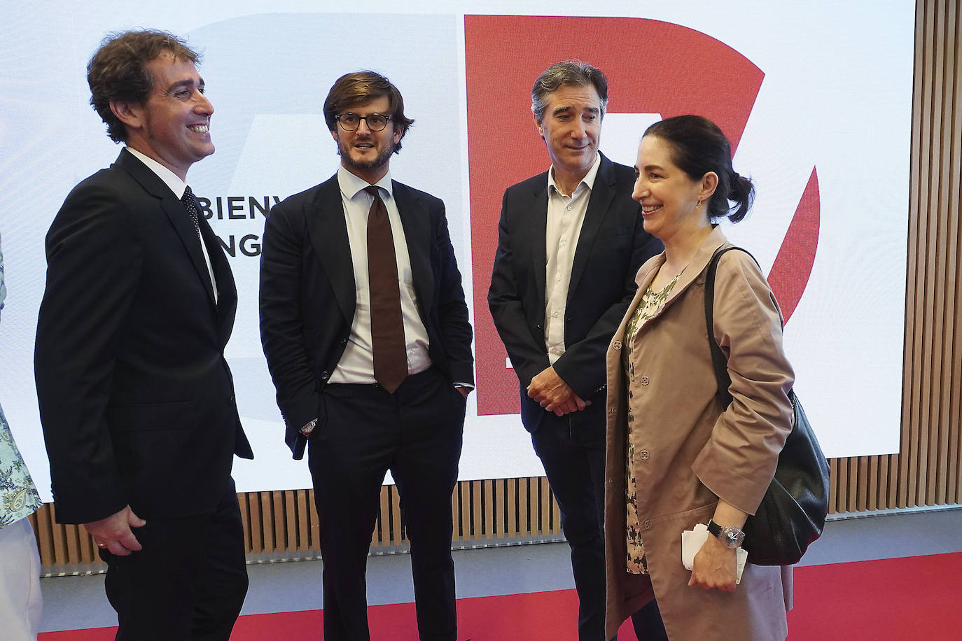 Taberna con Gorka Natxiondo, Mikel Zubiaguirre y Elena Arzak. 