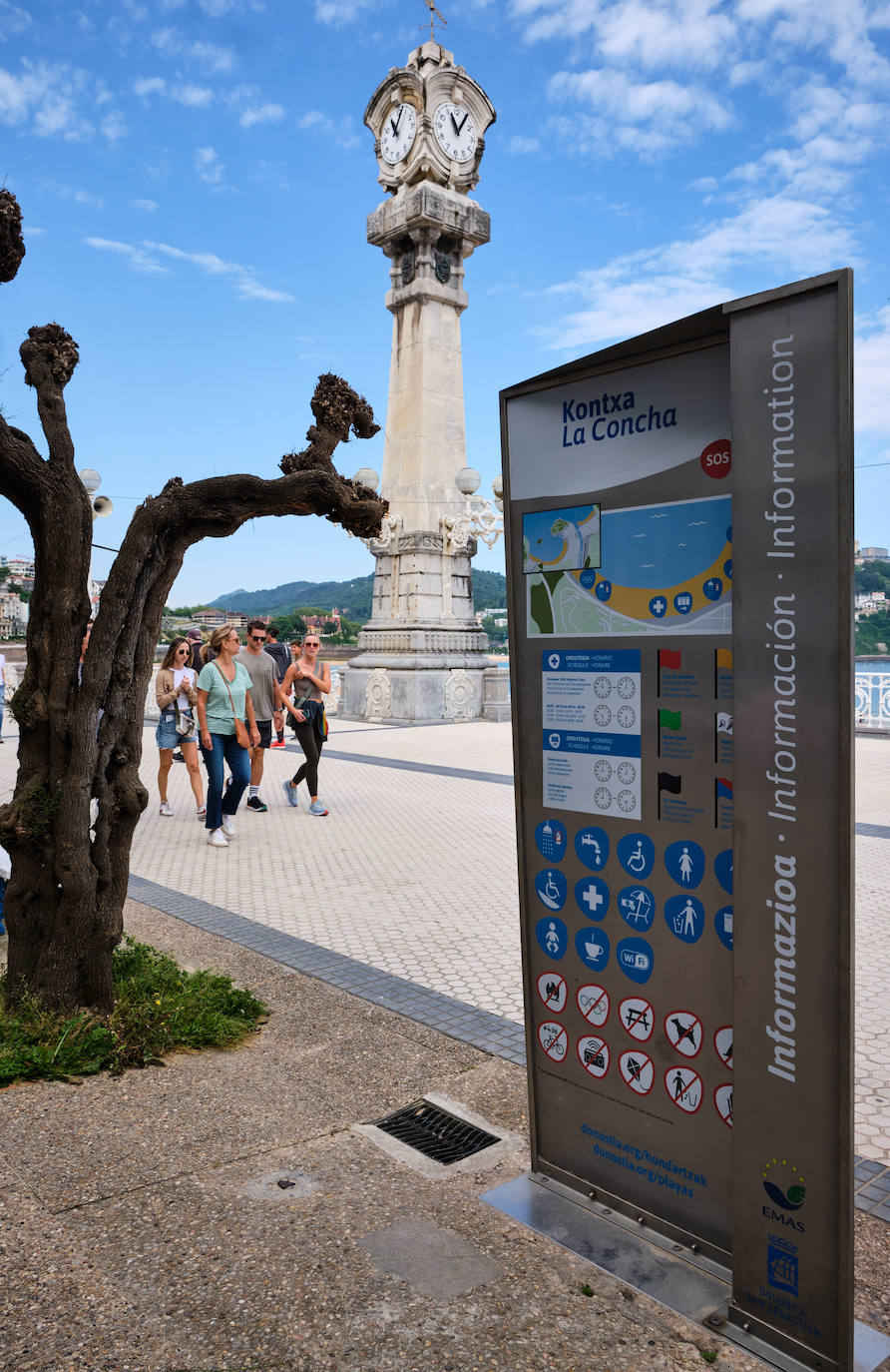 Fotos: La temporada de playas en Donostia arranca el miércoles
