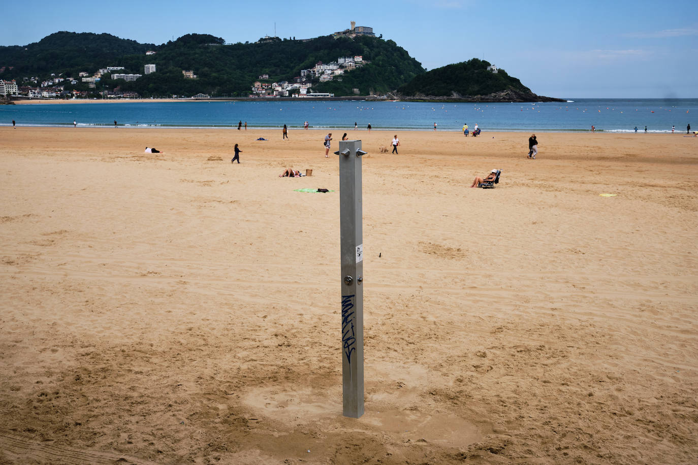Fotos: La temporada de playas en Donostia arranca el miércoles