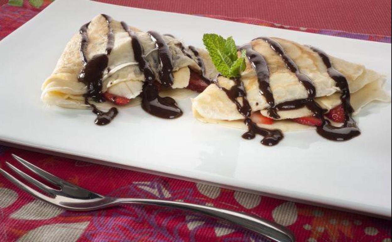 Joseba Arguiñano propone esta merienda a base de chocolate y fruta