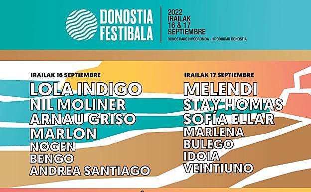Cartel del Donostia Festibala 2022.