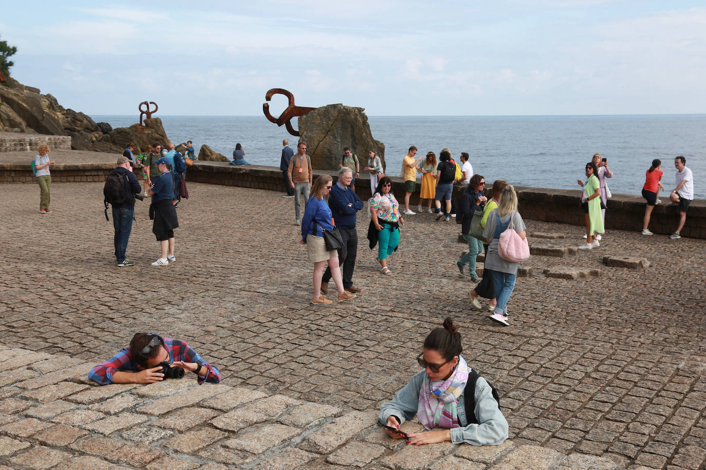 Fotos: Domingo de paseo y turismo en San Sebastián