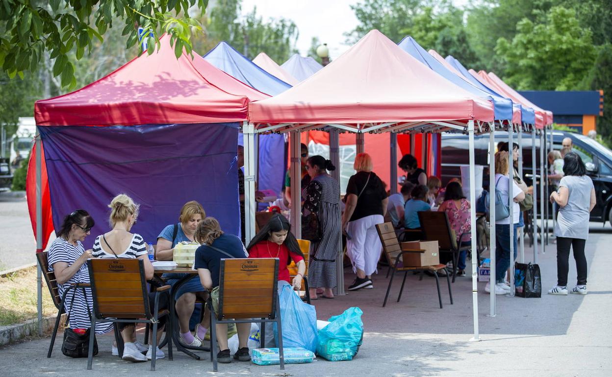 La guerra de Ucrania está provocando un enorme movimiento migratorio. 