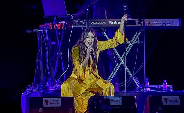 La artista canaria se dio a conocer en 'Óperación Triunfo.'