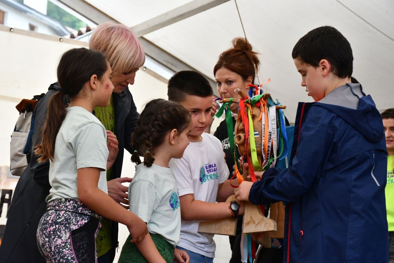 Fotos: La fiesta de las escuelas pequeñas en Errezil