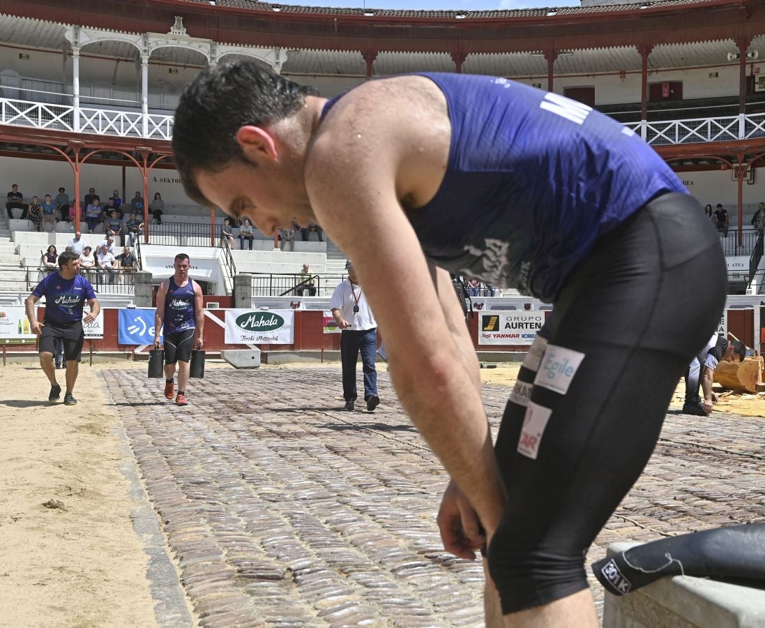 Ha invertido junto a Gorka Etxeberria 39 minutos y 45 segundos en la final del Pentatlón. 