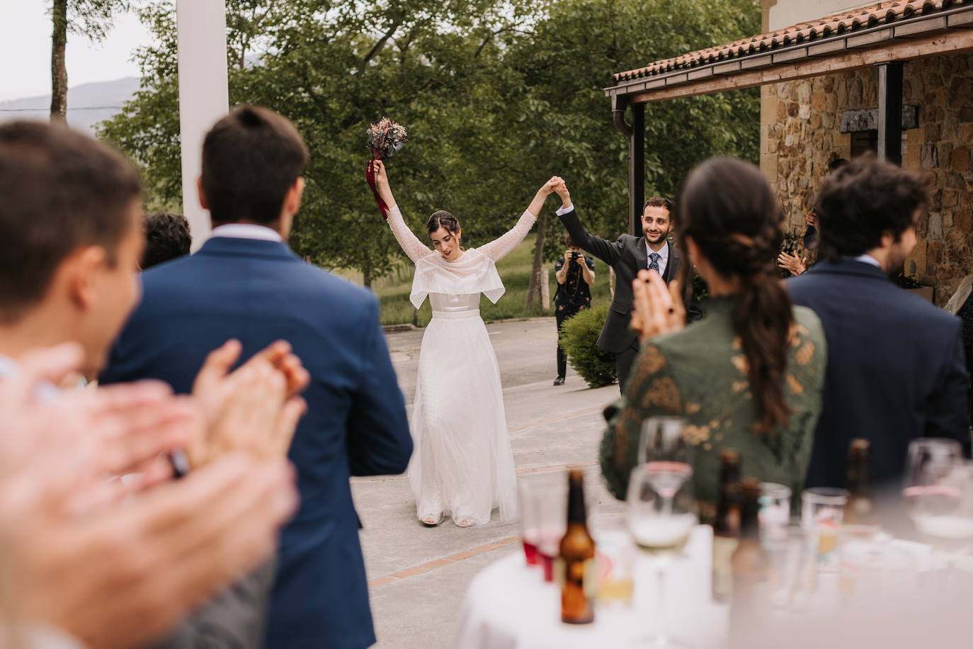 Fotos: La boda en San Sebastián de Maialen Luzurraga y Borja García