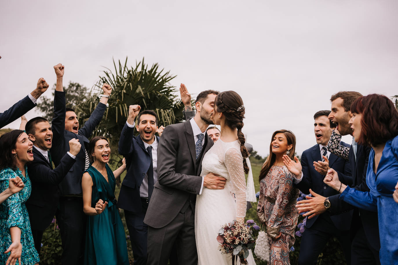 Fotos: La boda en San Sebastián de Maialen Luzurraga y Borja García