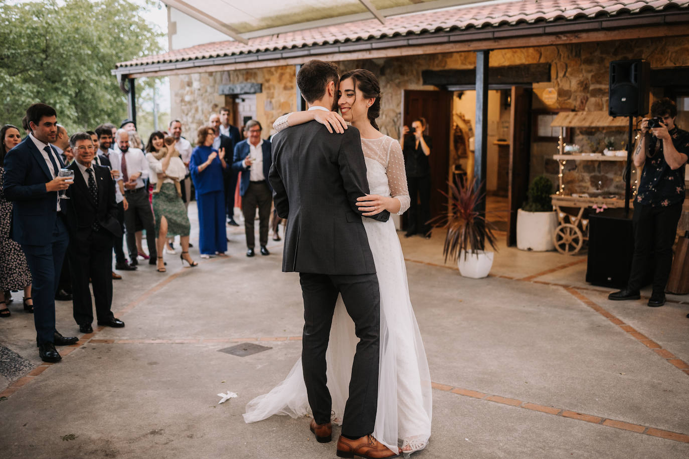 Fotos: La boda en San Sebastián de Maialen Luzurraga y Borja García