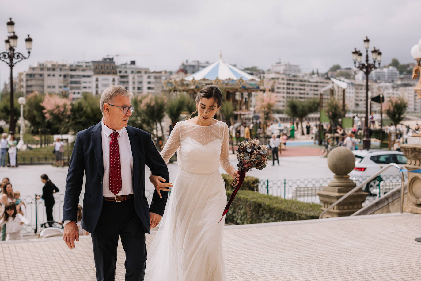 Fotos: La boda en San Sebastián de Maialen Luzurraga y Borja García