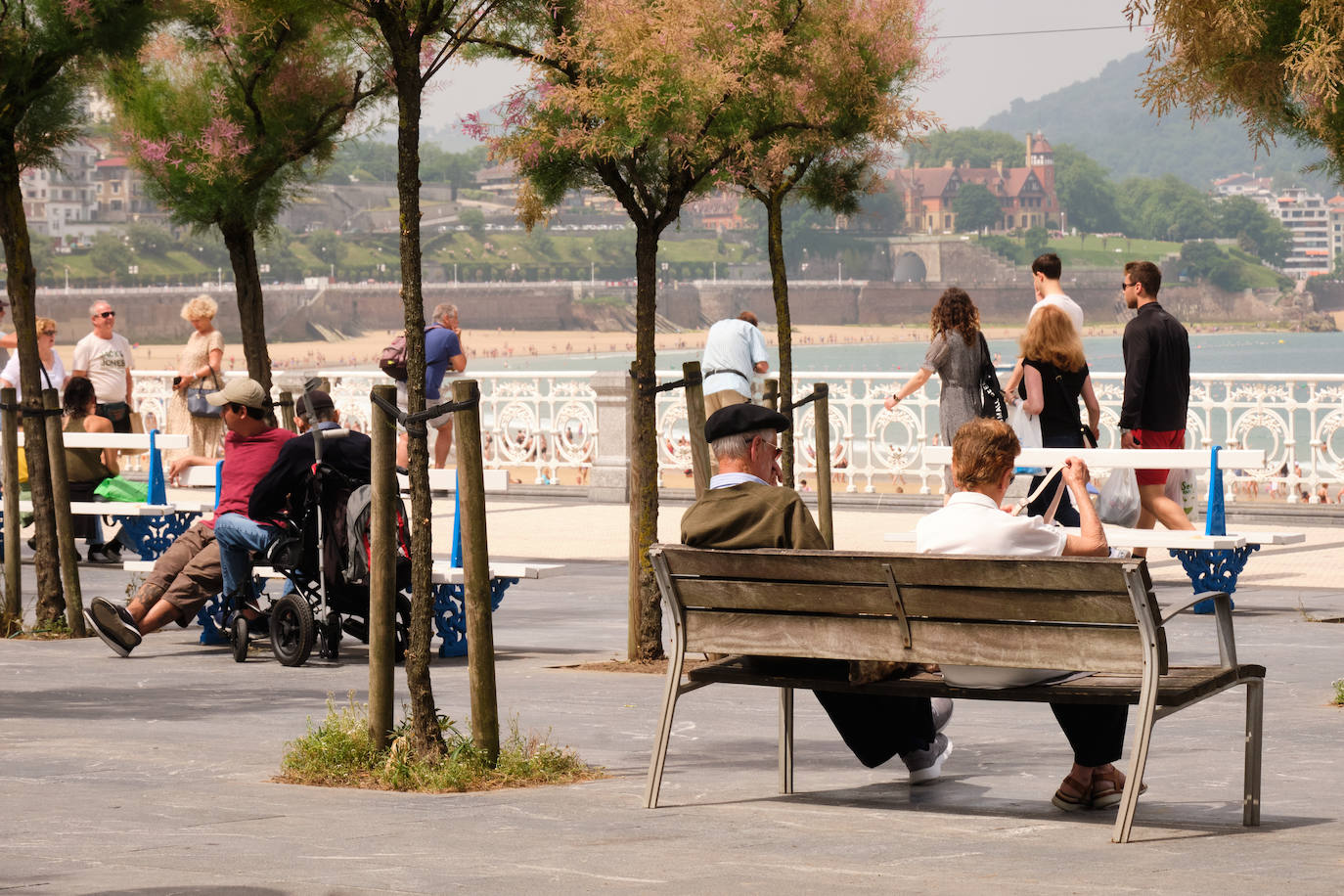 Fotos: Gipuzkoa en aviso amarillo: 30 grados y subiendo