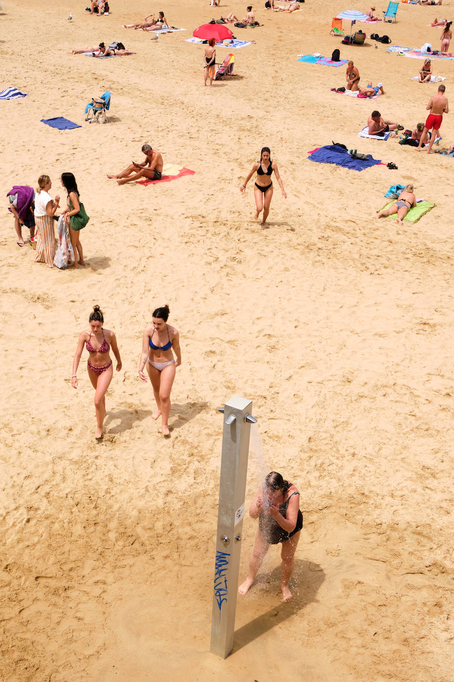 Fotos: Gipuzkoa en aviso amarillo: 30 grados y subiendo