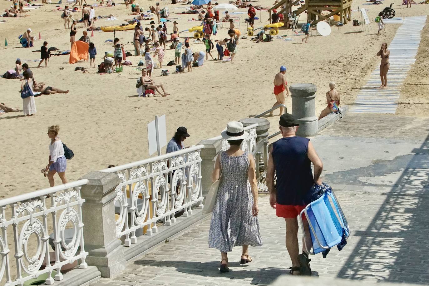 Fotos: Arranca la temporada de playas en Donostia