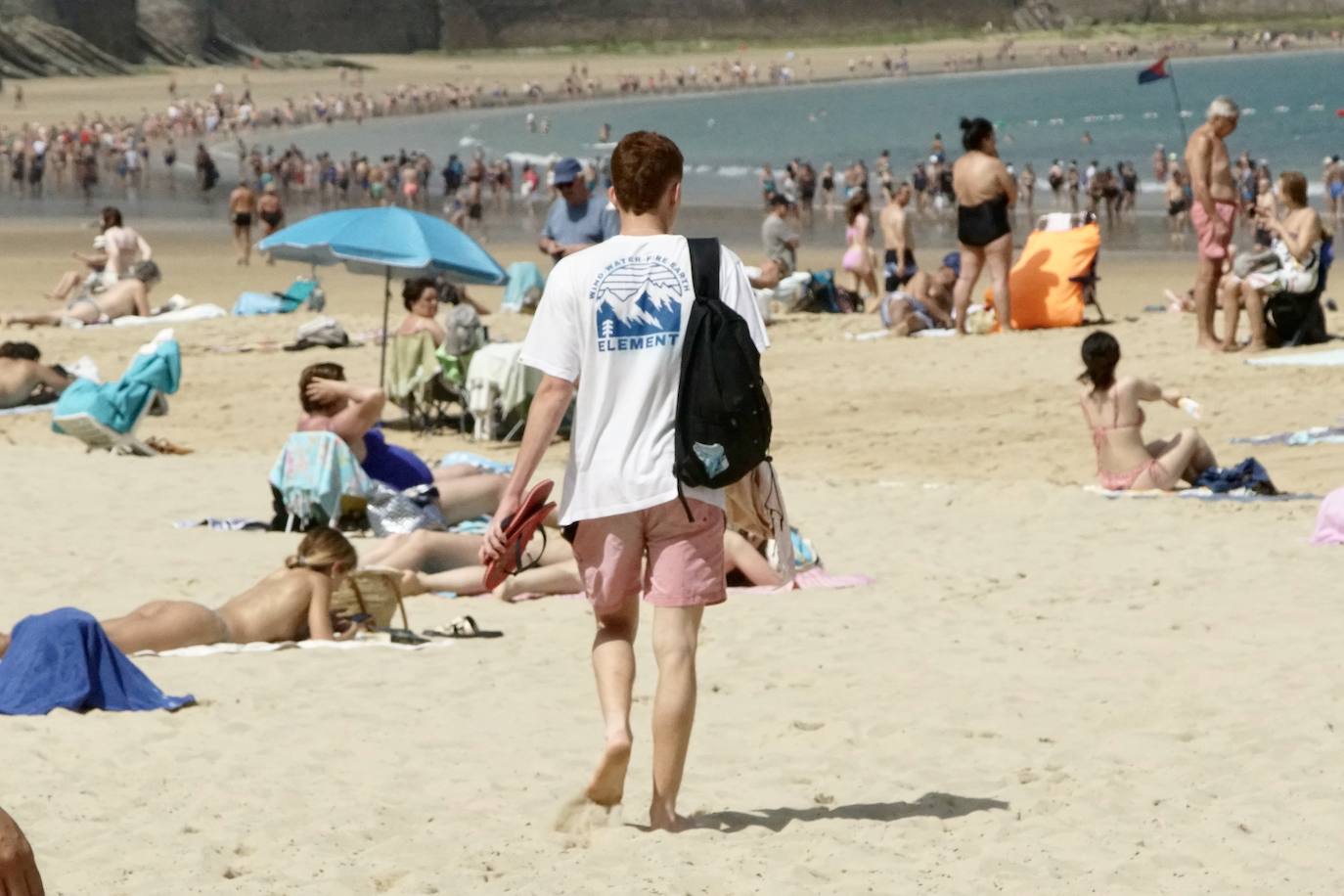Fotos: Arranca la temporada de playas en Donostia