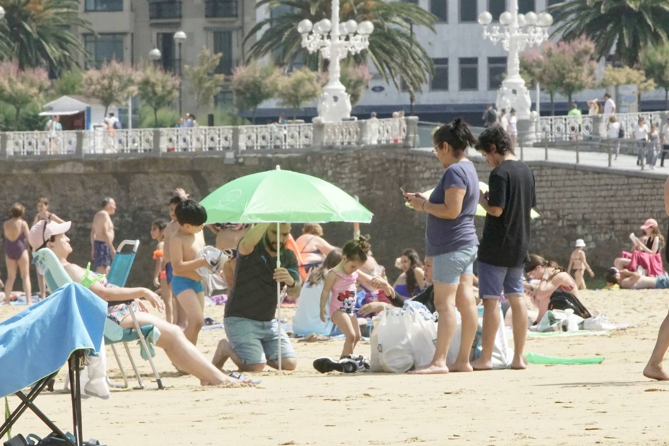 Fotos: Arranca la temporada de playas en Donostia