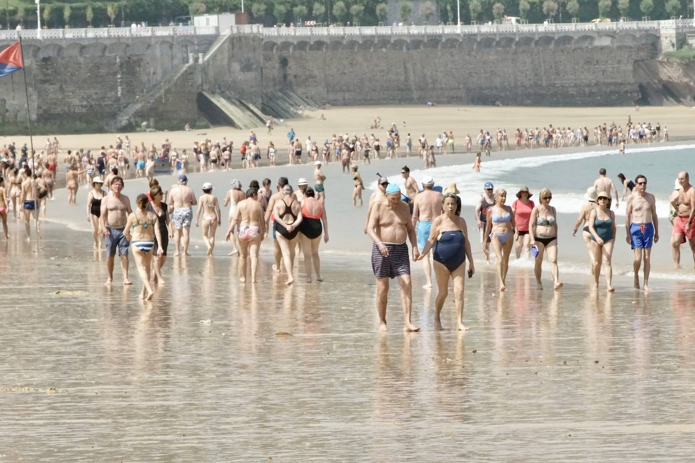 Fotos: Arranca la temporada de playas en Donostia