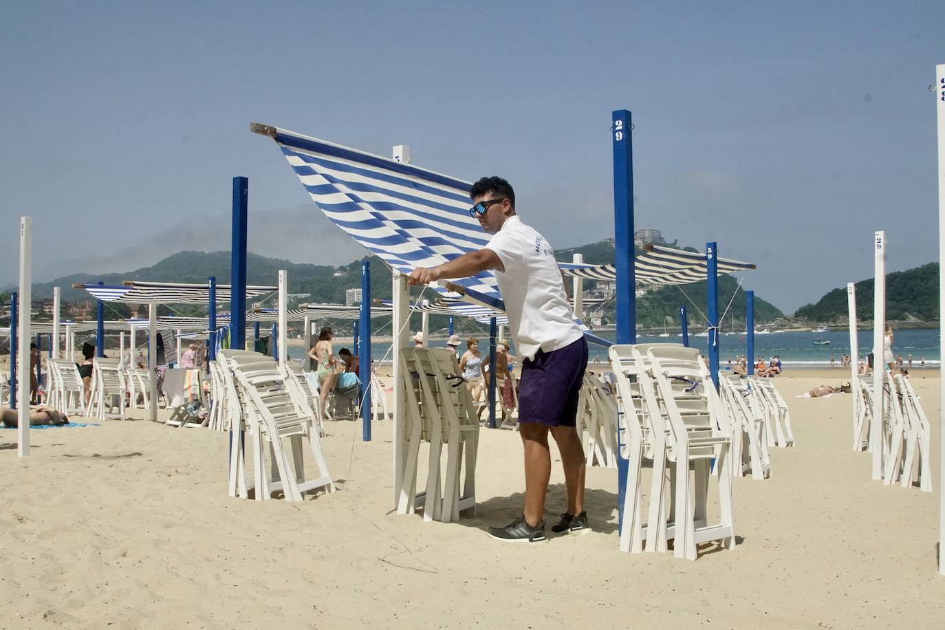 Fotos: Arranca la temporada de playas en Donostia