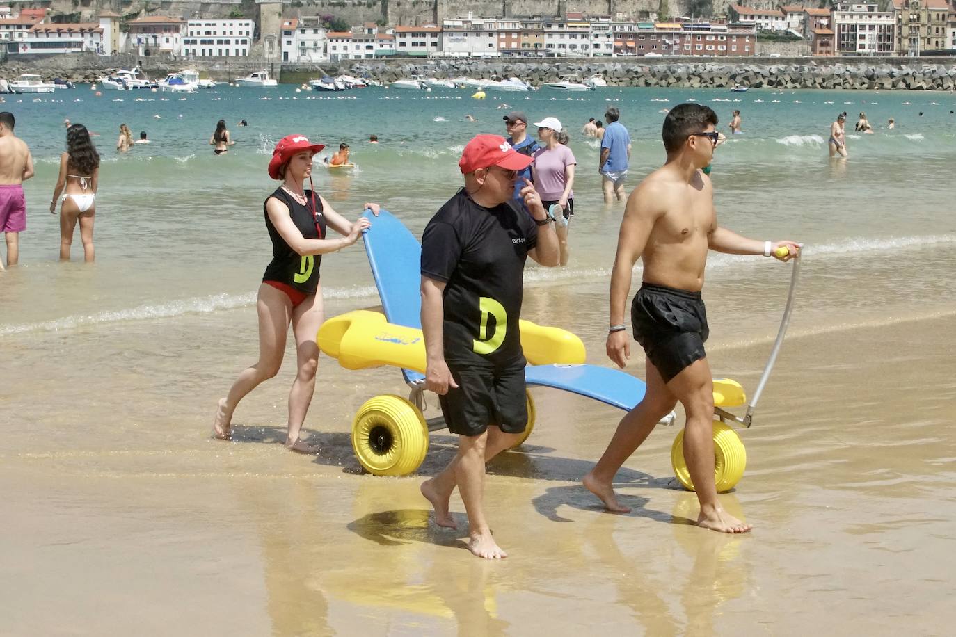 Fotos: Arranca la temporada de playas en Donostia