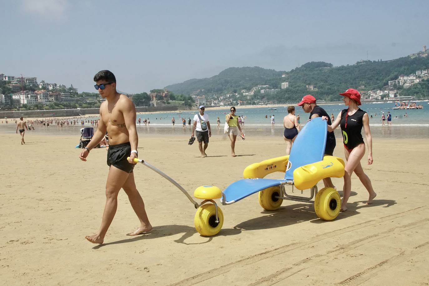 Fotos: Arranca la temporada de playas en Donostia