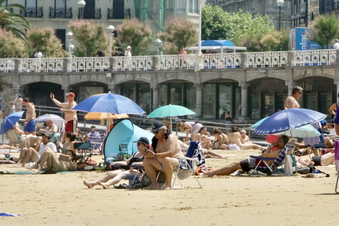 Fotos: Arranca la temporada de playas en Donostia