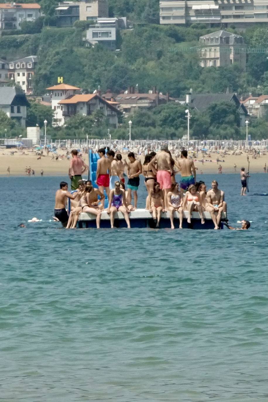 Fotos: Arranca la temporada de playas en Donostia