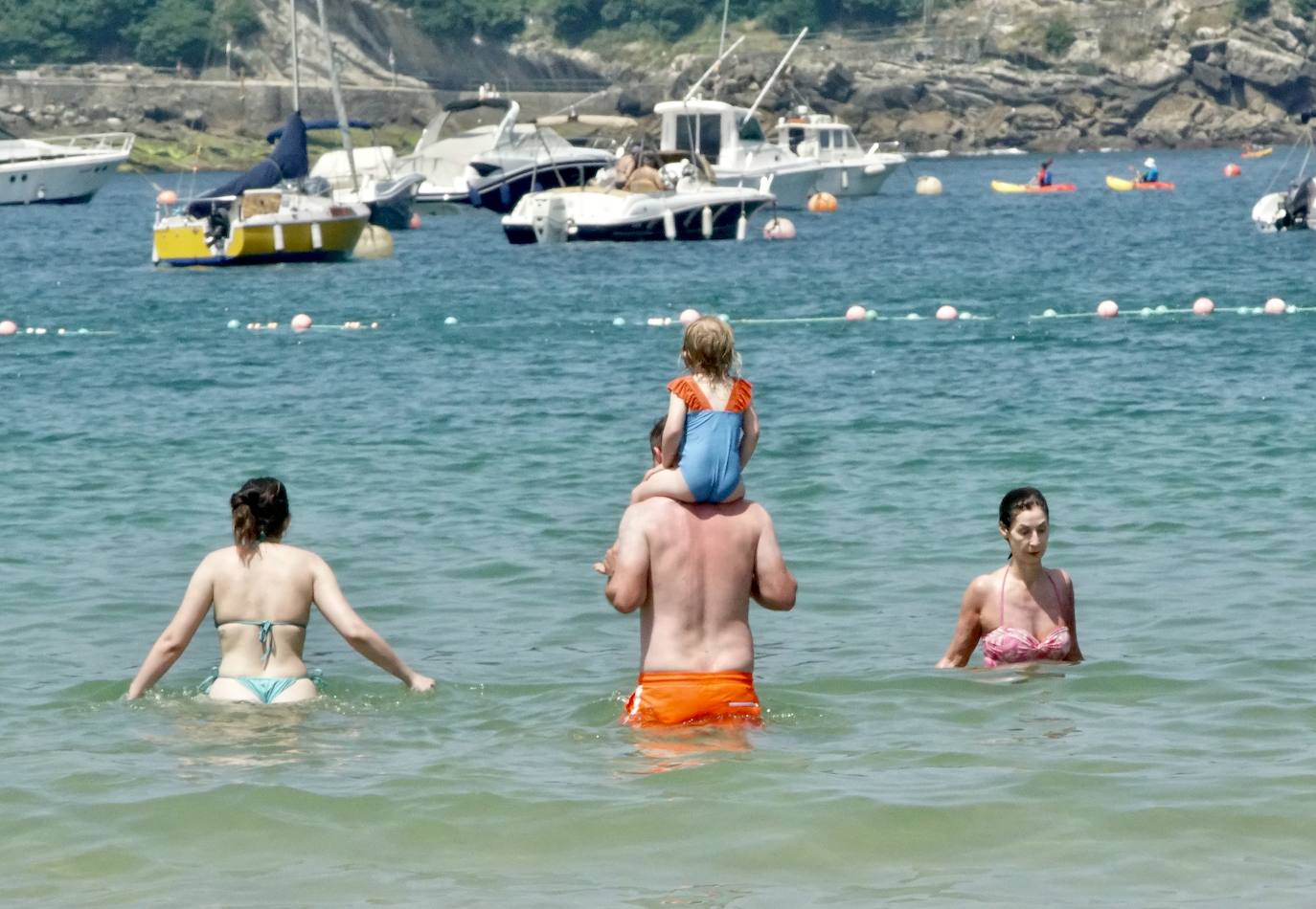 Fotos: Arranca la temporada de playas en Donostia