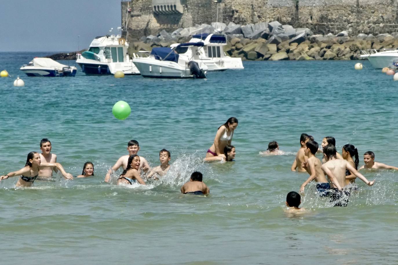 Fotos: Arranca la temporada de playas en Donostia