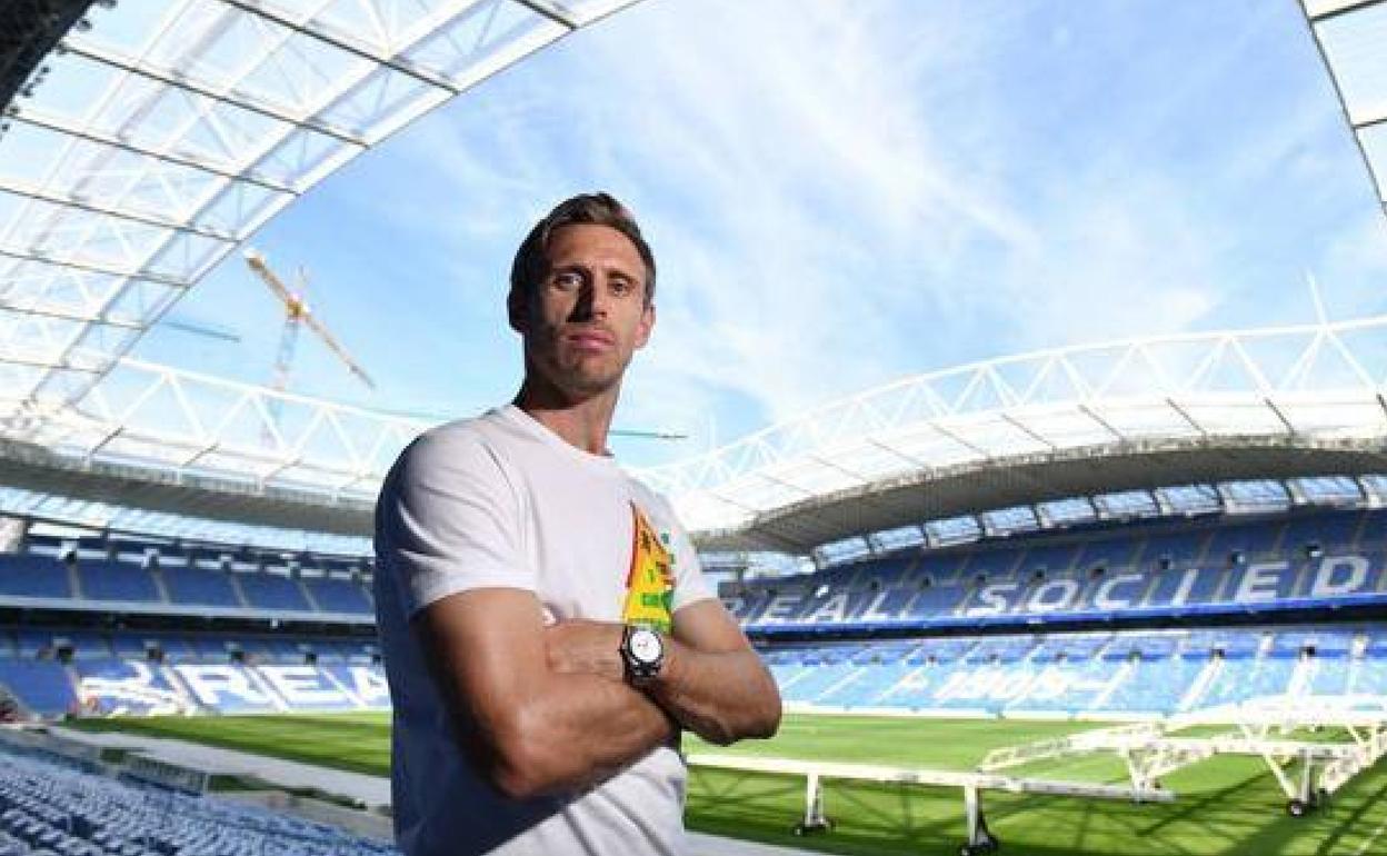 Nacho Monreal: «En la Real me he sentido como en casa». 