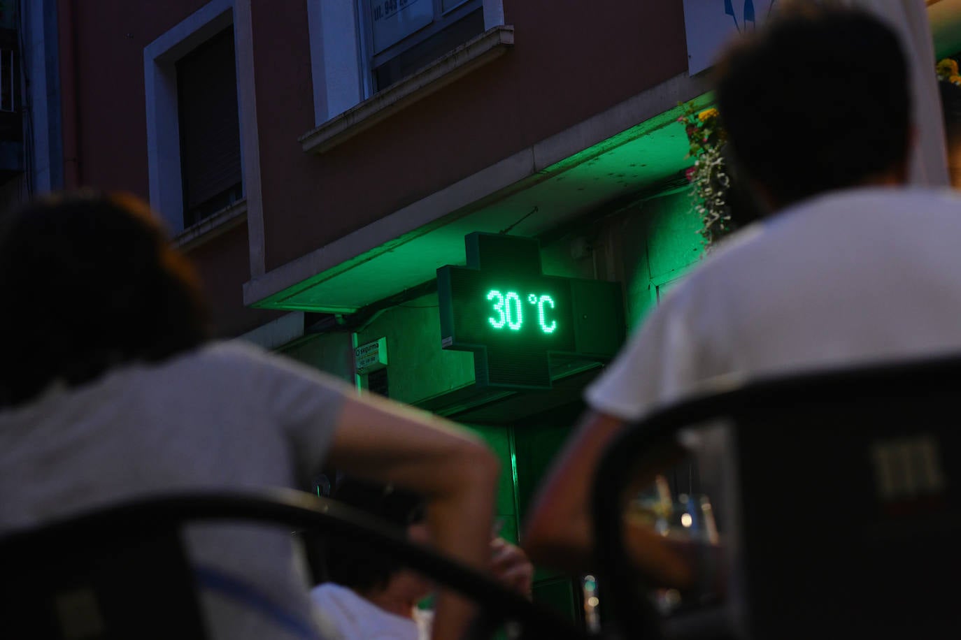 Fotos: Calor desde primera hora de la mañan