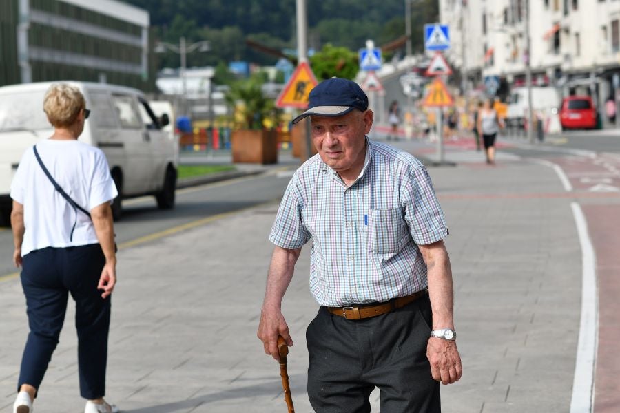Fotos: Calor desde primera hora de la mañan