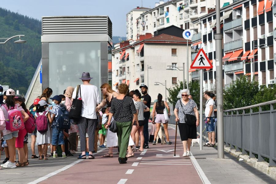Fotos: Calor desde primera hora de la mañan