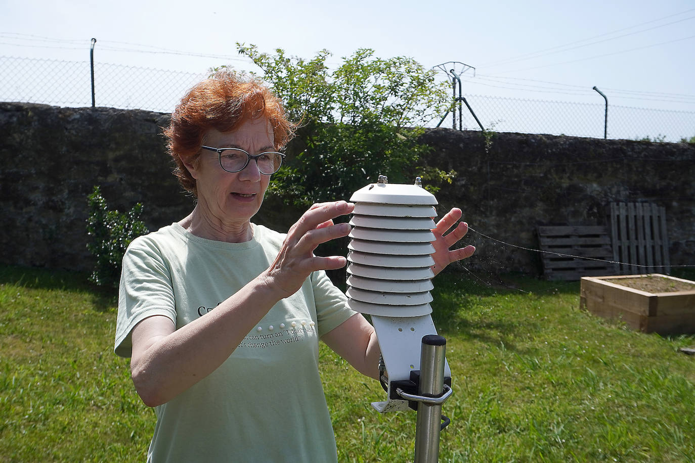Fotos: A mano cada tres horas: así se mide la temperatura en Igeldo