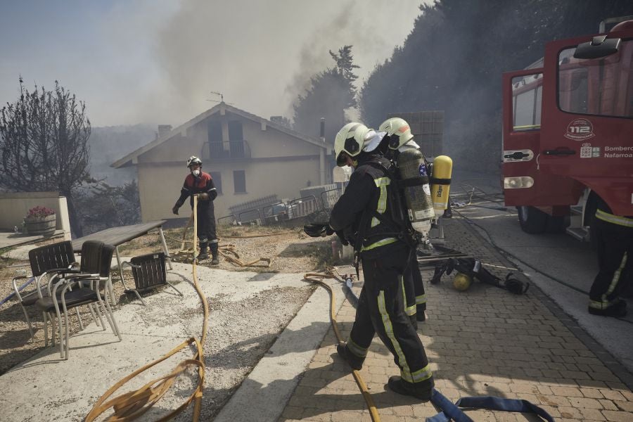 Fotos: Navarra en alerta por varios incendios