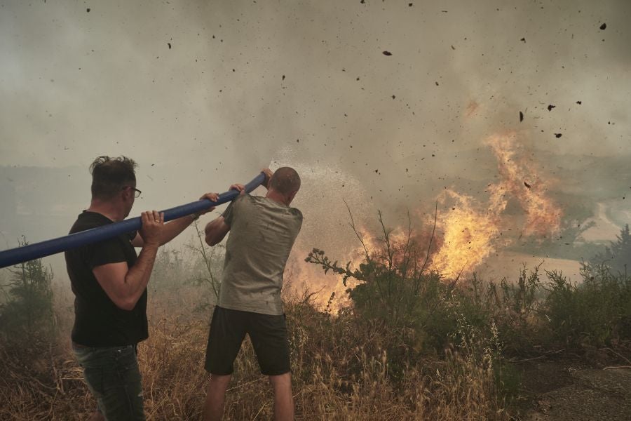 Fotos: Navarra en alerta por varios incendios