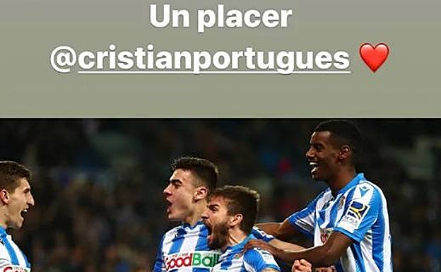 La despedida a Portu de Ander Barrenetxea.