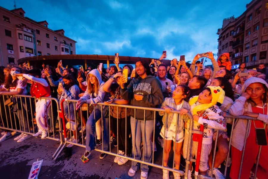 Fotos: Todo a favor en la primera noche de estos sanmarciales