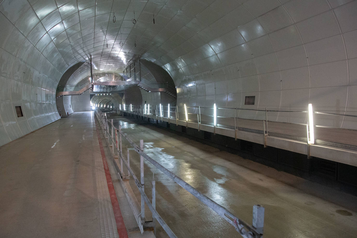 Fotos: Finaliza la obra civil de la variante del Topo de Lugaritz a Miraconcha