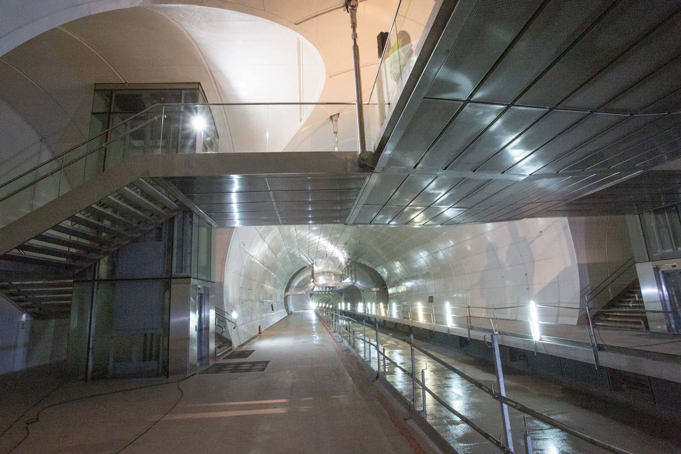 Fotos: Finaliza la obra civil de la variante del Topo de Lugaritz a Miraconcha