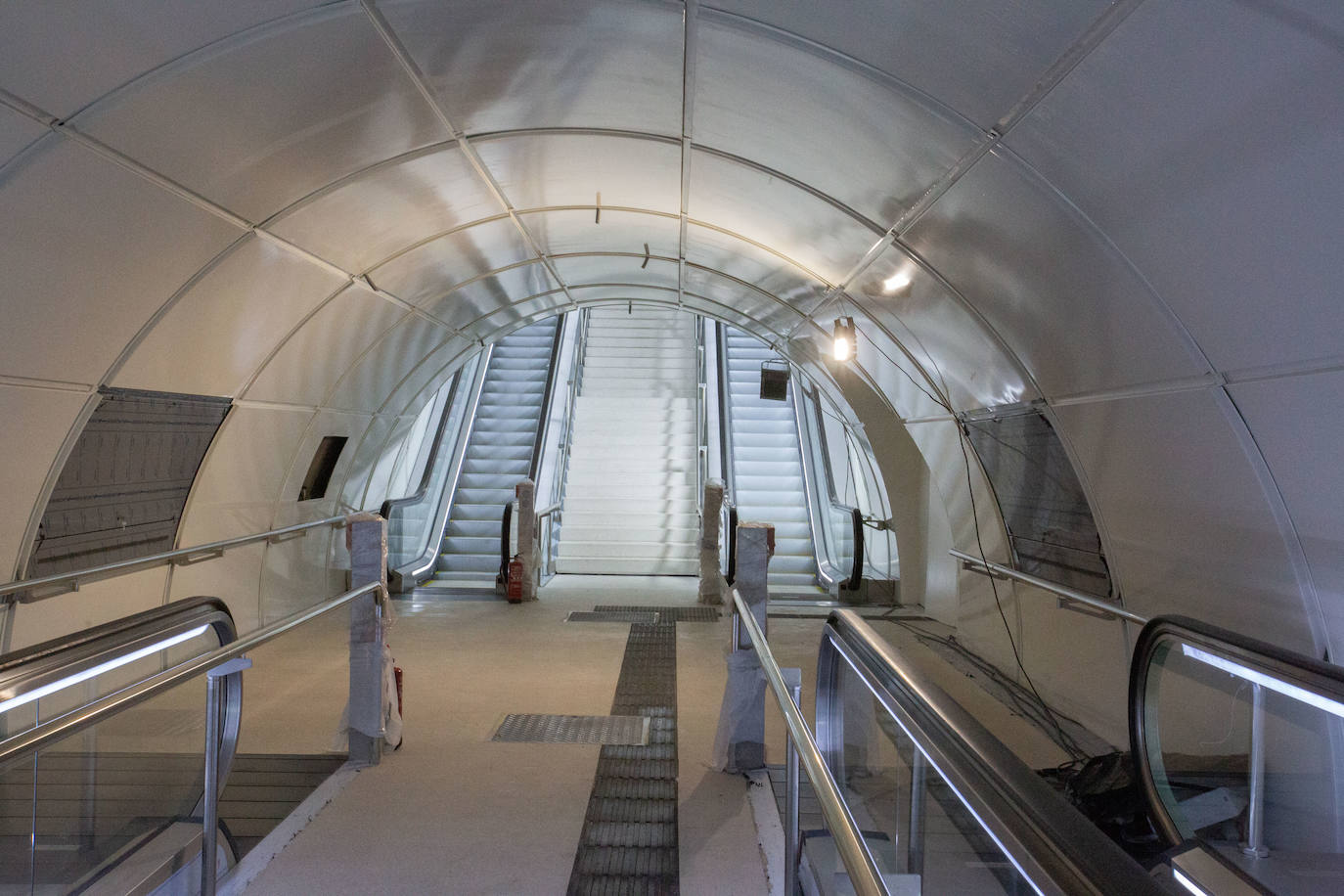 Fotos: Finaliza la obra civil de la variante del Topo de Lugaritz a Miraconcha