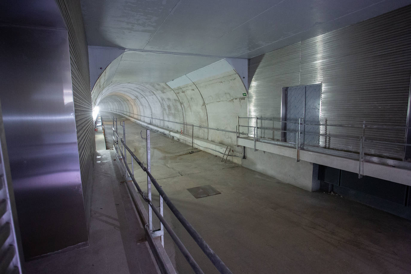 Fotos: Finaliza la obra civil de la variante del Topo de Lugaritz a Miraconcha