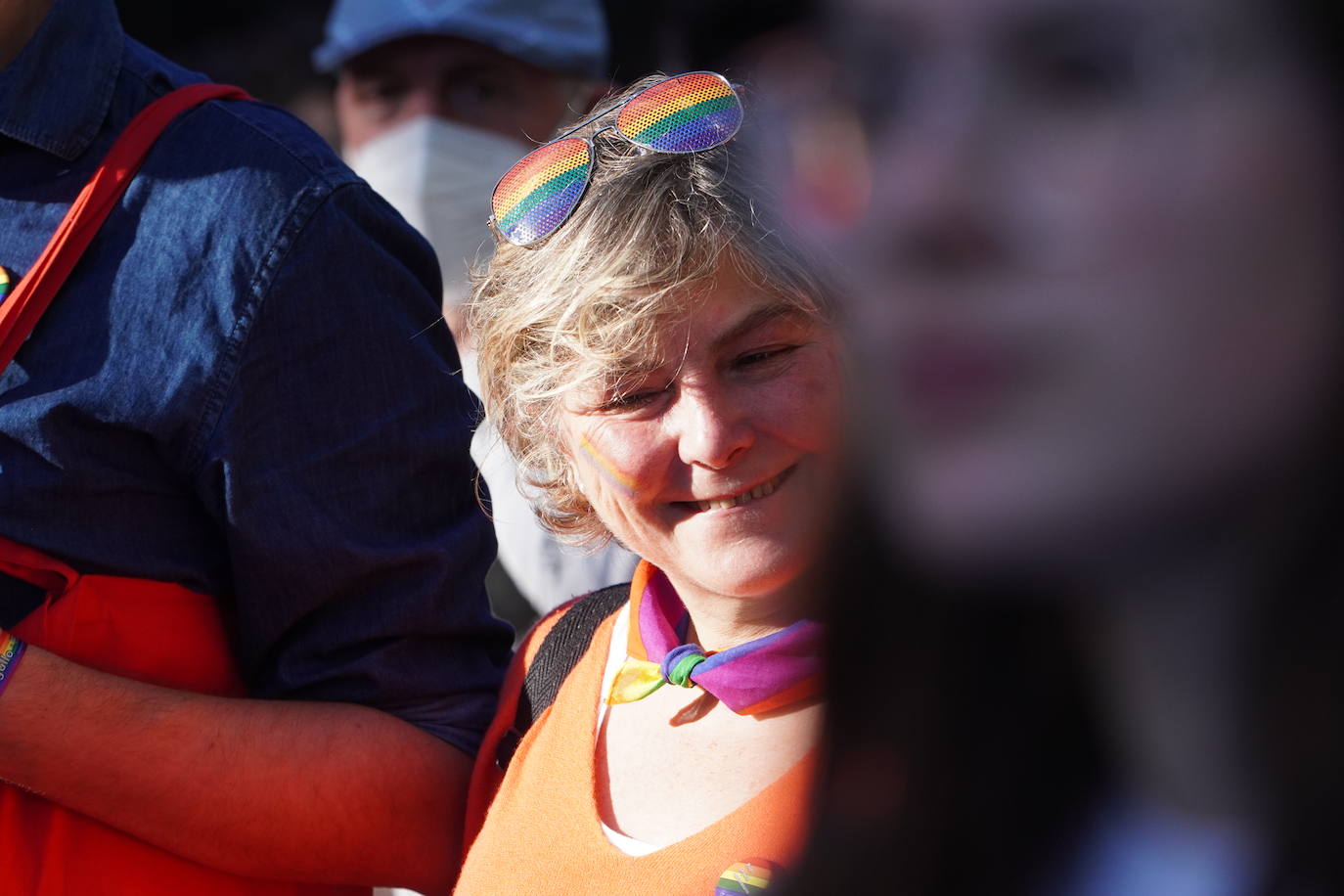 Fotos: Gipuzkoa arcoíris, entre la fiesta y la reivindicación