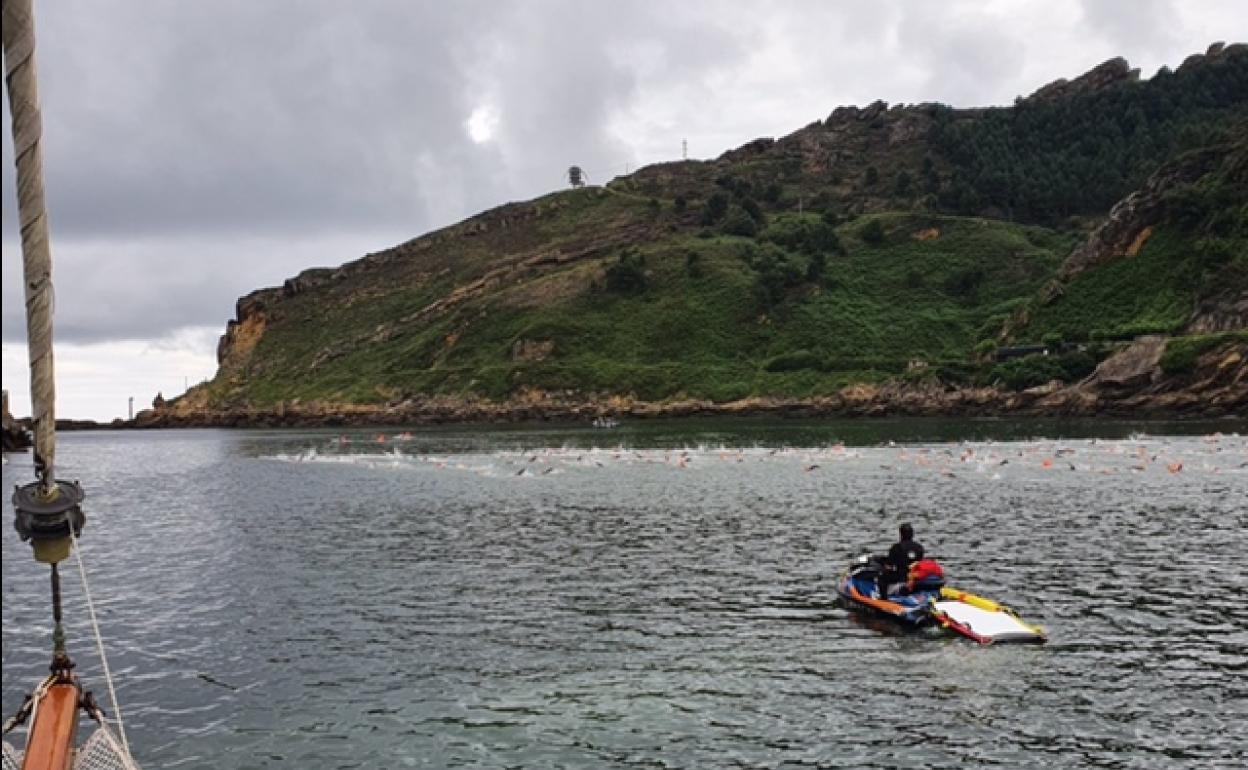 Imagen de la salida de la prueba en 2021. 