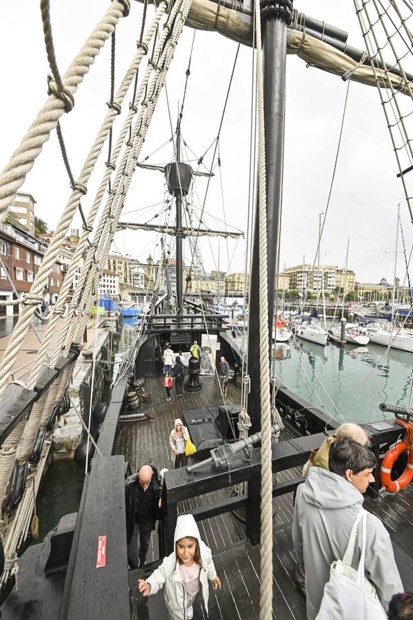 La réplica de la nao 'Victoria' con la que Elcano hizo la primera circunnavegación de la historia 