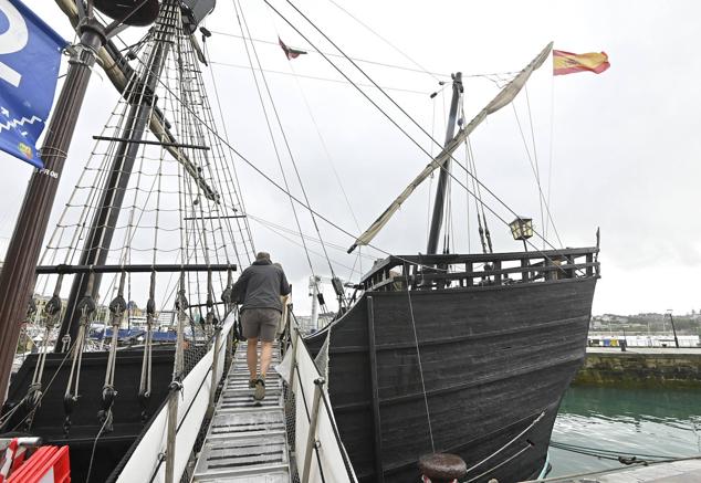 La réplica de la nao 'Victoria' con la que Elcano hizo la primera circunnavegación de la historia 