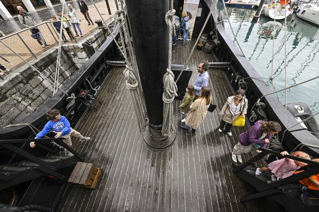 La réplica de la nao 'Victoria' con la que Elcano hizo la primera circunnavegación de la historia 