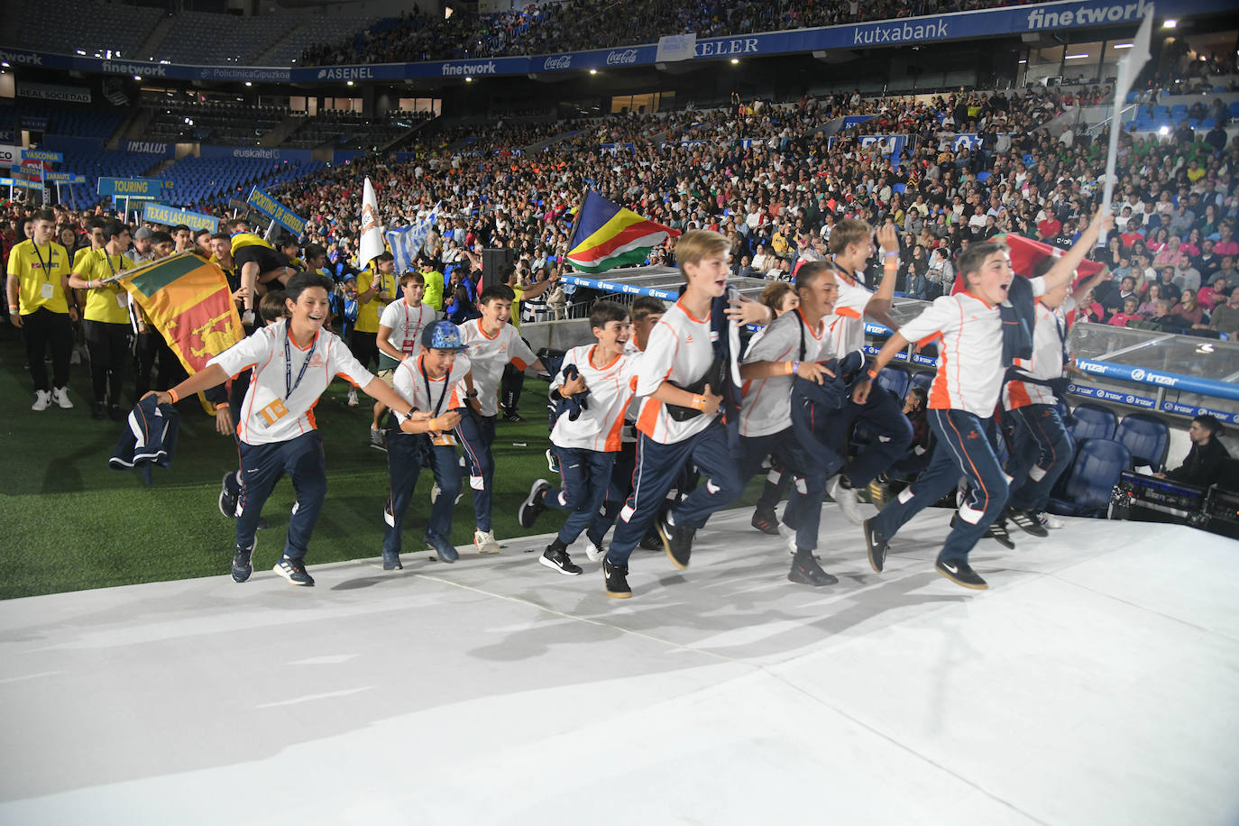 Fotos: Las imágenes de la inauguración de la Donosti Cup